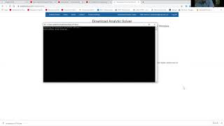 First part of installing Analytic Solver