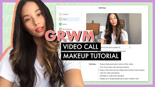 GRWM Easy Video Conference Makeup Tutorial | Aja Dang