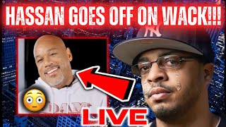 🔴Hassan Campbell GOES OFF On Wack 100 For DESTROYING His Channel! 😳|LIVE REACTION!