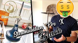 STEAMULATION PRO X BLACK EDITION - UNBOXING A 370 € -  CHICHA TIME 🕔💲