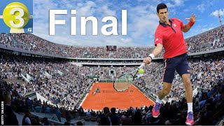 RG Final: Djokovic Wins 2nd Title in Paris with Comeback Win over Tsitsipas | Three Ep. 47