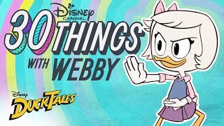 30 Things With Webby Vanderquack | DuckTales | Disney Channel