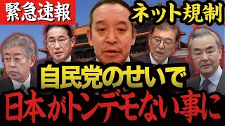 #浜田聡 岩屋毅の中国ビザ問題に騙されるな...本当に注意が必要なのはSNS規制でした[岩屋外務大臣 自民党 国会 国会質疑 政治 北朝鮮]