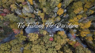 FLY FISHING THE DAVIDSON with Brown Trout Fly Fishing