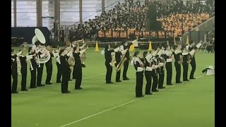 島根県大社高等学校吹奏楽部ステージマーチング演奏 出雲ドームかみあり吹奏楽フェスタ２０２４