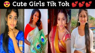 Cute Girls 😍 Tamil Tik Tok Video Collection Tamil 💗 | 💖 Tik Tok Tamil 💞 | Tik Tok 😍