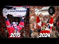 The Last 10 Stanley Cup Winners (2015-2024)