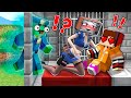 MIKEY POLICEMAN GHOST SPIES on JJ and TV WOMAN in PRISON in Minecraft - Maizen