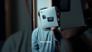 DJI Mic Mini unboxing. This mic is amazing #dji #videoproduction #unboxing