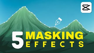 5 Creative Masking Effects in CapCut #capcuttutorial #capcut #tutorial #mask