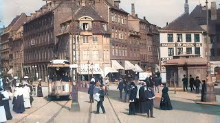 Copenhagen 1906 - [COLORIZED] - Restored footage in 2K - 60fps