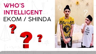 Who’s intelligent Ekom / Shinda ? | Gippy Grewal | Shinda Grewal | Ekom Grewal | Humble Kids