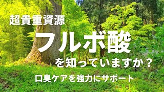 超貴重資源「フルボ酸」を知っていますか？ー口臭ケアを強力にサポート！ー