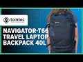 tomtoc Navigator-T66 Travel Laptop Backpack 40L Review (3 Weeks of Use)