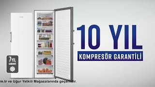 Uğur No-Frost Derin Dondurucu // 10 Yıl Kompresör Garantisi