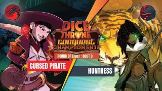 Conquest Dice Throne Championship | Quarter Finals - Cursed Pirate vs Huntress