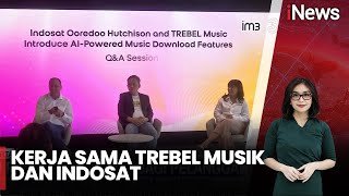 Trebel Music dan Indosat Ooredoo Hadirkan Cara Baru Nikmati Musik dengan AI | iNews Malam | 10/02