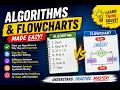 Algorithm & Flowchart Explained Easily | ThinkComputer
