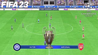 FIFA 23 | Inter Milan vs Arsenal - UEFA Champions League UCL - PS5 Gameplay