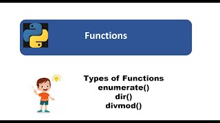 Python for Beginners Part-36 | enumerate, divmod & dir methods in python.