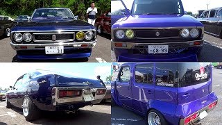 🐷 ブタケツローレル \u0026 ブタケツローレルキューブ NISSAN LAUREL C130 \u0026 NISSAN Cube (LAUREL face)　日産 ローレルC130 \u0026 日産キューブ ローレル仕様