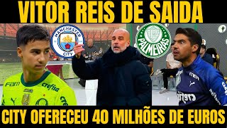 JOGO ABERTO! VITOR REIS INDO PARA O MANCHESTER CITY POR 40 MILHÕES DE EUROS NOTICIAS DO PALMEIRAS HJ