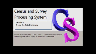 CSPro: The Tutorial Questionnaire