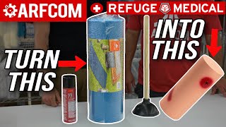 Make Your Own Wound Packing Trainer On The Cheap! | Medical Series