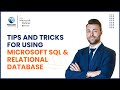 Tips To Get More Out of Microsoft SQL & Relational Database | NetCom Learning