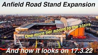 Anfield Road Stand Expansion Update 22 (17.3.22)