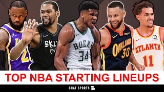 Top 10 NBA Starting Lineups For 2021-22 NBA Season Ft. Los Angeles Lakers, Brooklyn Nets, Miami Heat