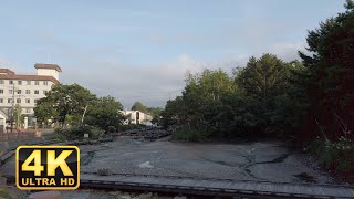 Walking in Kawayu Onsen（川湯温泉）, Hokkaido【4K】