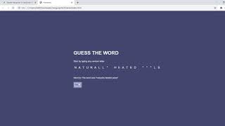 Simple Hangman In JavaScript With Source Code | Source Code & Projects