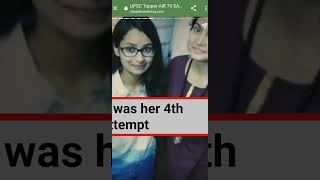 UPSC Topper AIR 79 SAMPADA TRIVEDI