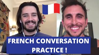 🇫🇷 😁👌🏻 11 Minutes French Conversation - La première fois que Zaid parle français!