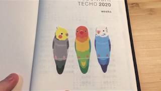 Hobonichi Weeks Flip-though - Functional PhD Planning