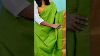 Kanchipuram Fancy Silk Saree Rs:4,150/- For Booking 7094699045 ://Sri Kamatchi Silks Center /-