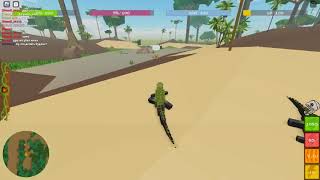 Roblox amazon ascension Killing 1 black caiman and 2 jags