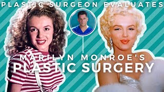 Marilyn Monroe's Subtle (and good!) Plastic Surgery