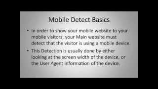 Mobile Device Detect Preview Webinar