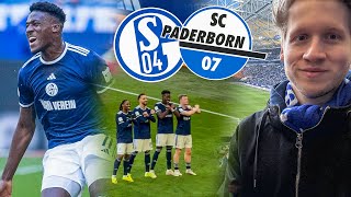 SCHALKE vs. PADERBORN 3:3 Stadionbericht | 2 Elfmeter! Geiles Spektakel!