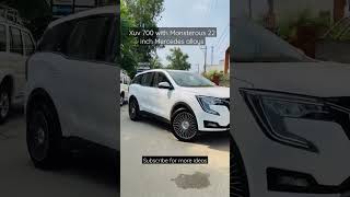 XUV 700 modified Alloys |  Mercedes Alloys #mahindra #xuv700 #alloys #modified #cars #mercedes