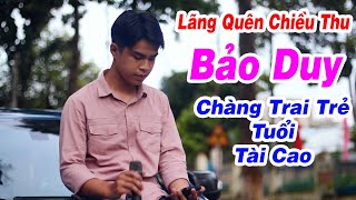 Lãng Quên Chiều Thu - Hoa Vinh I Bảo Duy Cover | Chàng Trai Trẻ Có Giọng Hát Cực Hay