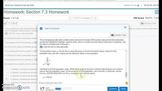 Sampling Error in Excel 7.3.6