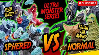 🔴 KAIJU BATTLE Sphered VS Normal ULTRAMAN MONSTER SERIES