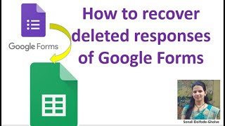 How to recover deleted responses of Google Forms| Recorded responses deleted by mistake-Google forms