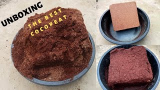 Unboxing, unboxing cocopeat, the best cocopeat, cocopeat use, gardening, @minispacegarden #garden