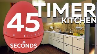 45 seconds cooking timer