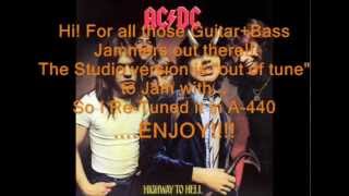 AC/DC "If You Want Blood": Retuned A-440 Version
