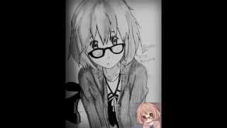 Drawing to Mirai Kuriyama (dibujando)